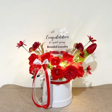 Bloom Box Akrilik Ucapan Grand Opening Sumba Tengah